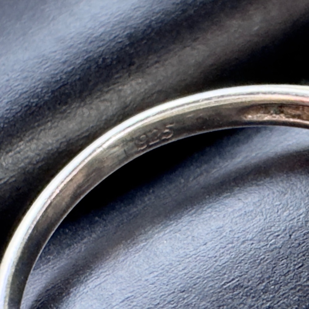 Vintage Handmade Custom Made Ring with Genuine Ruby, Sapphire, & Emerald! 925 - Picture 13 of 15